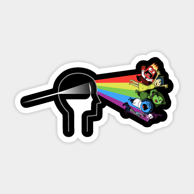 The dark side of the emotions Sticker by jasesa